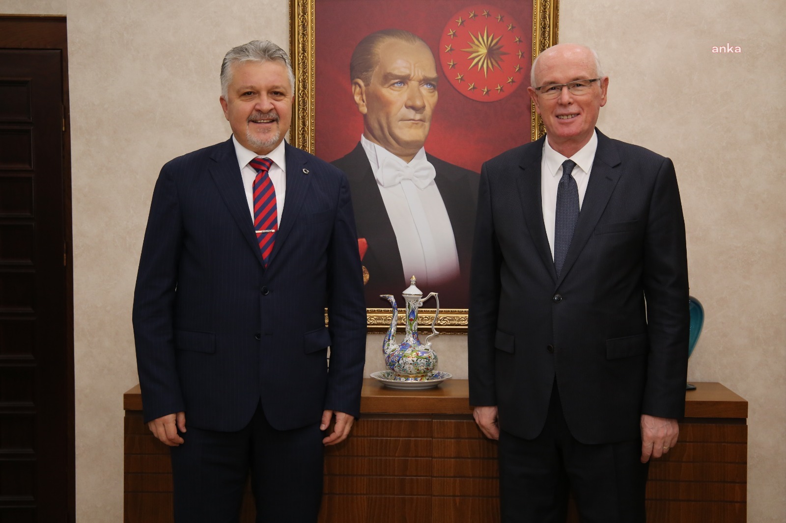 Lüleburgaz Belediye Başkanı Gerenli'den Odunpazarı'na ziyaret