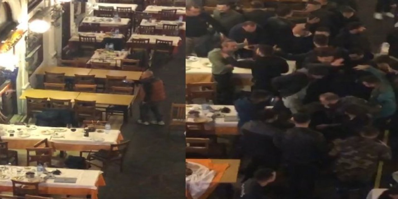 Tarihi Çiçek Pasajı’nda ‘pompalı tüfek’ dehşeti