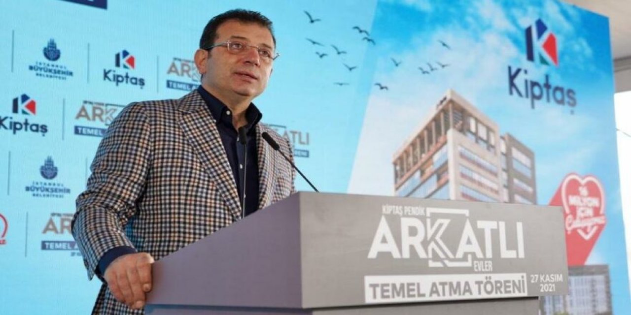 İmamoğlu: Milletin parasıyla parti projesi olmaz, projeler devletindir
