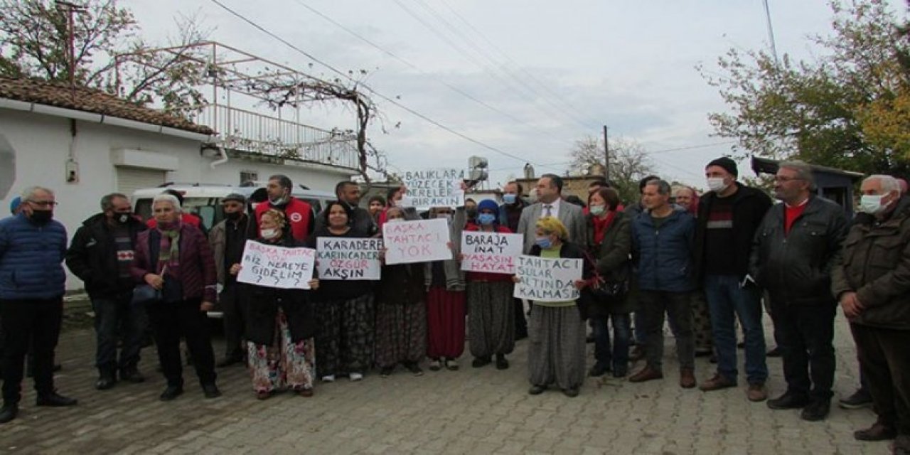 Bölge halkı projeye direnmeye devam ediyor: Tahtacı Köyü yok olmanın eşiğinde!