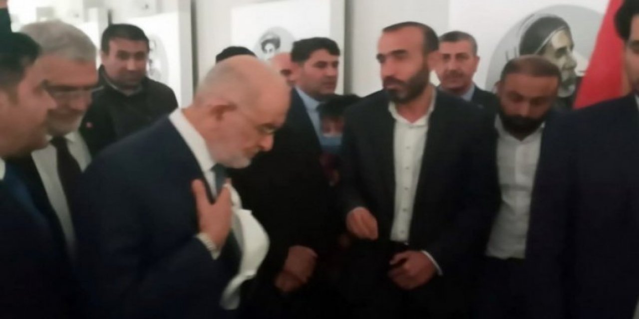 Temel Karamollaoğlu, 'adalet' nöbetindeki Şenyaşar ailesini ziyaret etti