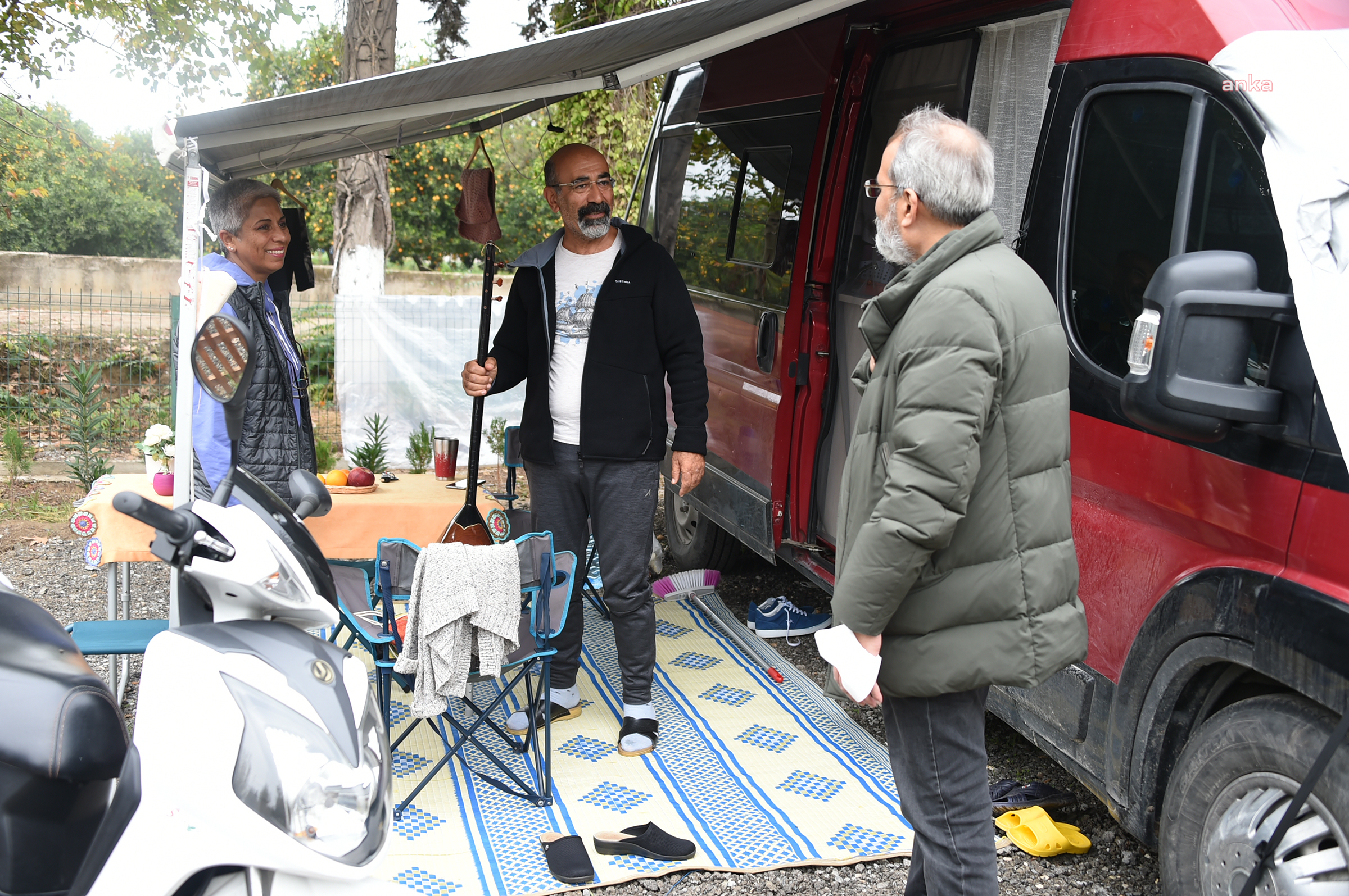 Tarsus Belediyesi'nin karavan parkı açıldı