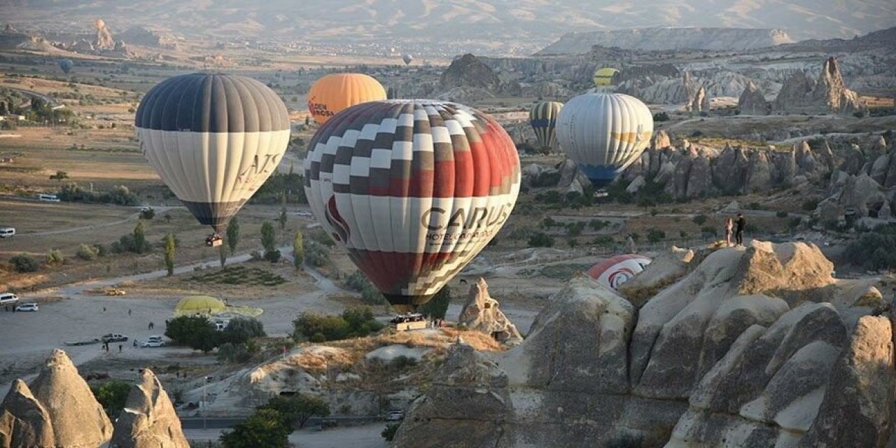Kapadokya’da balon turları iptal edildi