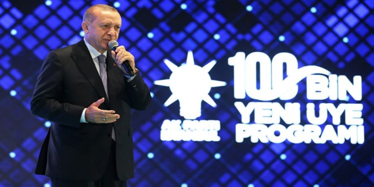 İstanbul koronavirüs yasakları ertelenince Cumhurbaşkanı Erdoğan, AK Parti İstanbul 100 Bin Yeni Üye Programı'nda konuştu