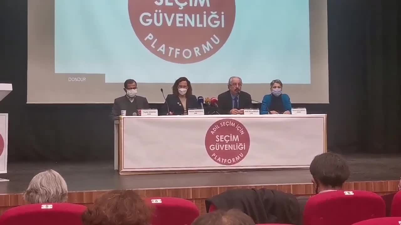 Adil seçim için "Seçim Güvenliği Platformu" kuruldu