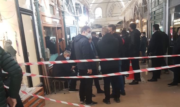 Kapalıçarşı'da esnaf intihar etti
