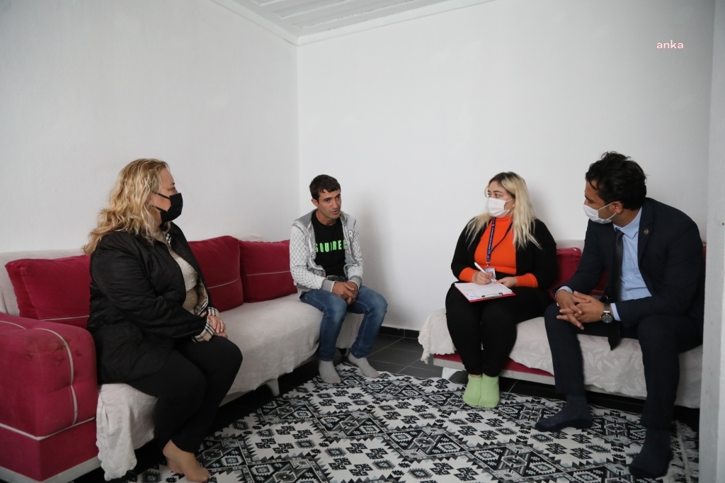 Bodrum Belediyesi'nden, engelli bireylerin ailelerine ziyaret