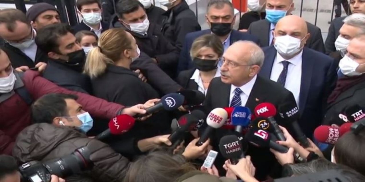 Kılıçdaroğlu TÜİK'e gitti; kapılar açılmadı! "TÜİK, saray kurumu haline dönüşmüştür"