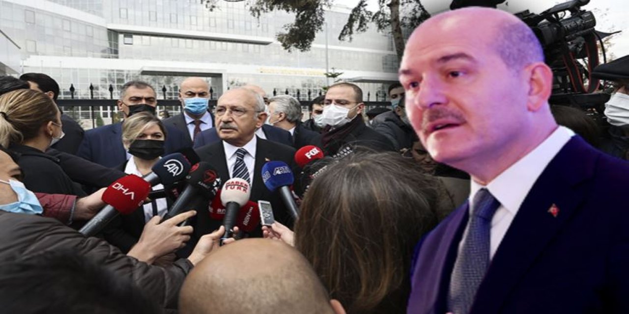 Süleyman Soylu'nun Kılıçdaroğlu hakkındaki sözlerine CHP'den tepki yağdı! "Küstah... Çirkef... Hadsiz..."