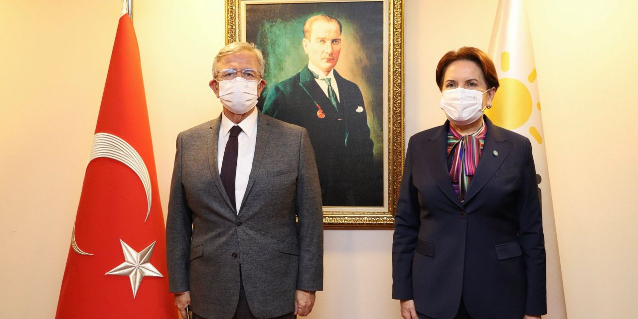 Mansur Yavaş’tan İYİ Parti lideri Meral Akşener’e ziyaret