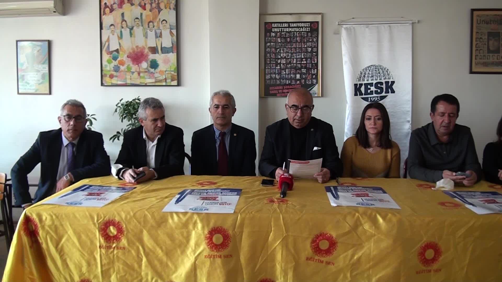 KESK Genel Sekreteri Köksal: "Ücretlerimiz enflasyon altında ezildi"