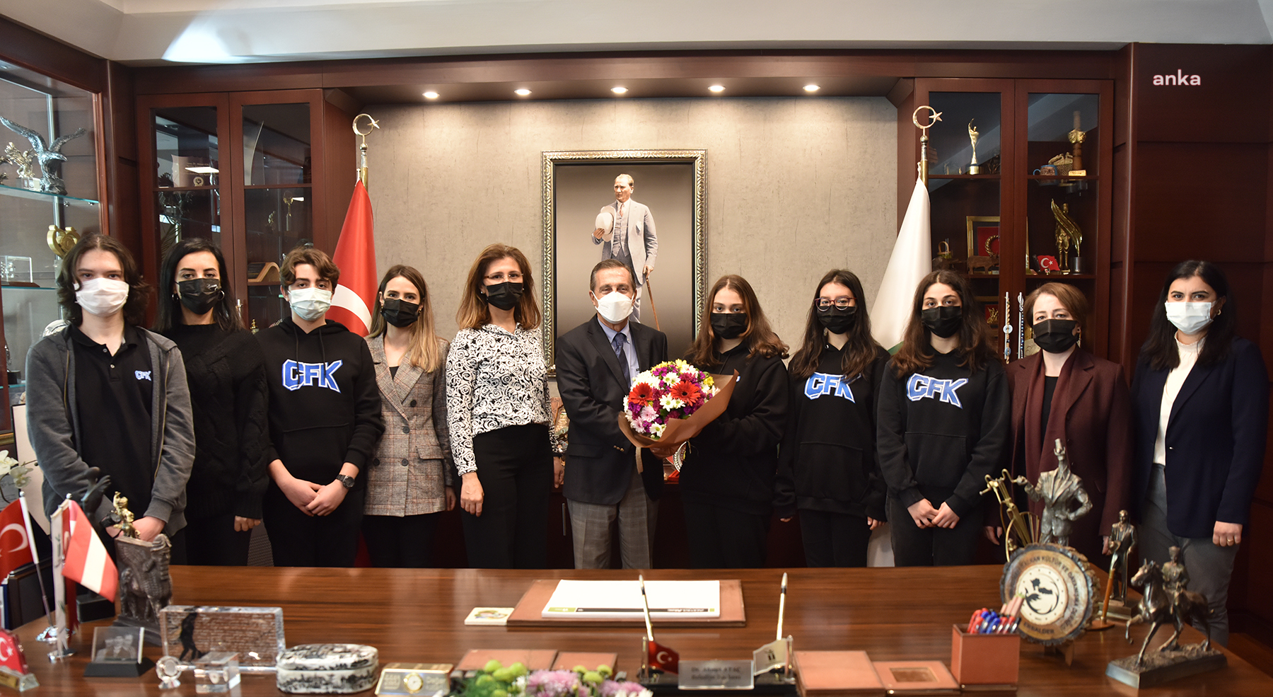 Tepebaşı Belediye Başkanı Ataç'tan öğrencilere tebrik