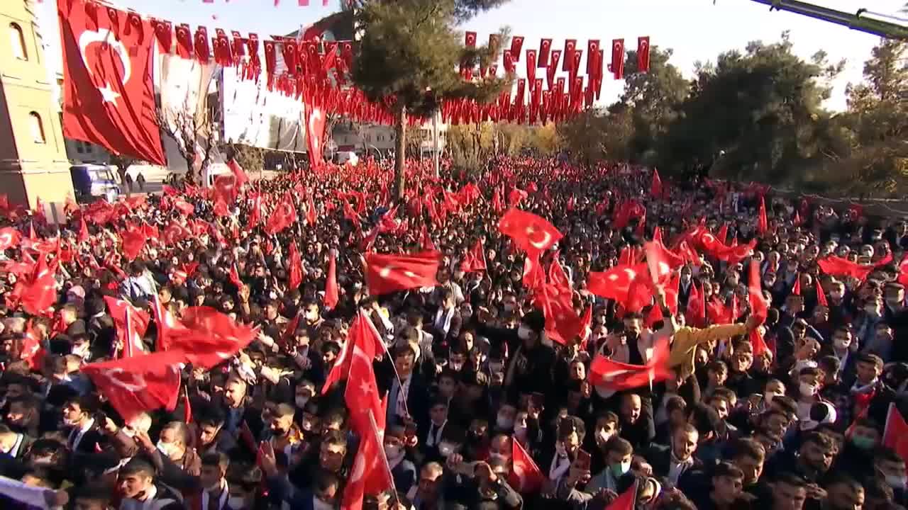 Erdoğan Siirt'ten seslendi: "Dün de bugün de yarın da..."