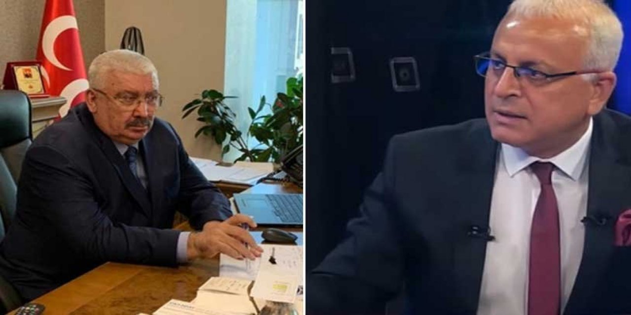 MHP’li Yalçın 'akıllı ol' dedi; Merdan Yanardağ 'tehditleriniz vız gelir' diye cevap verdi