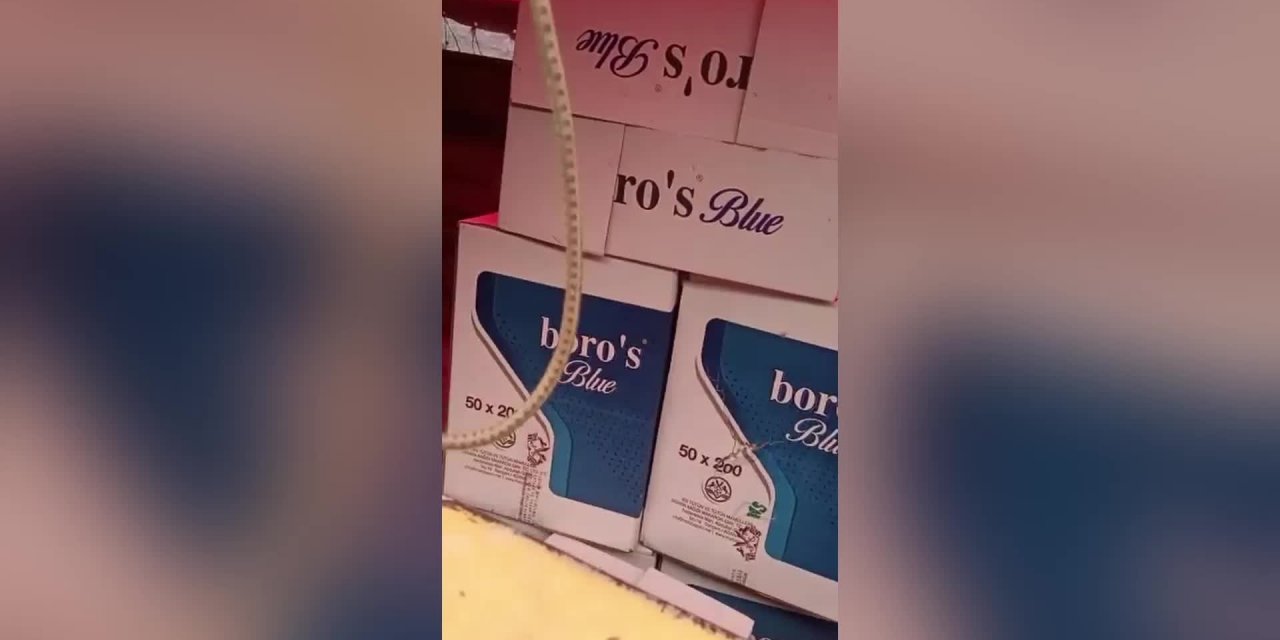 Kayseri'de 5 ton kaçak tütün ele geçirildi