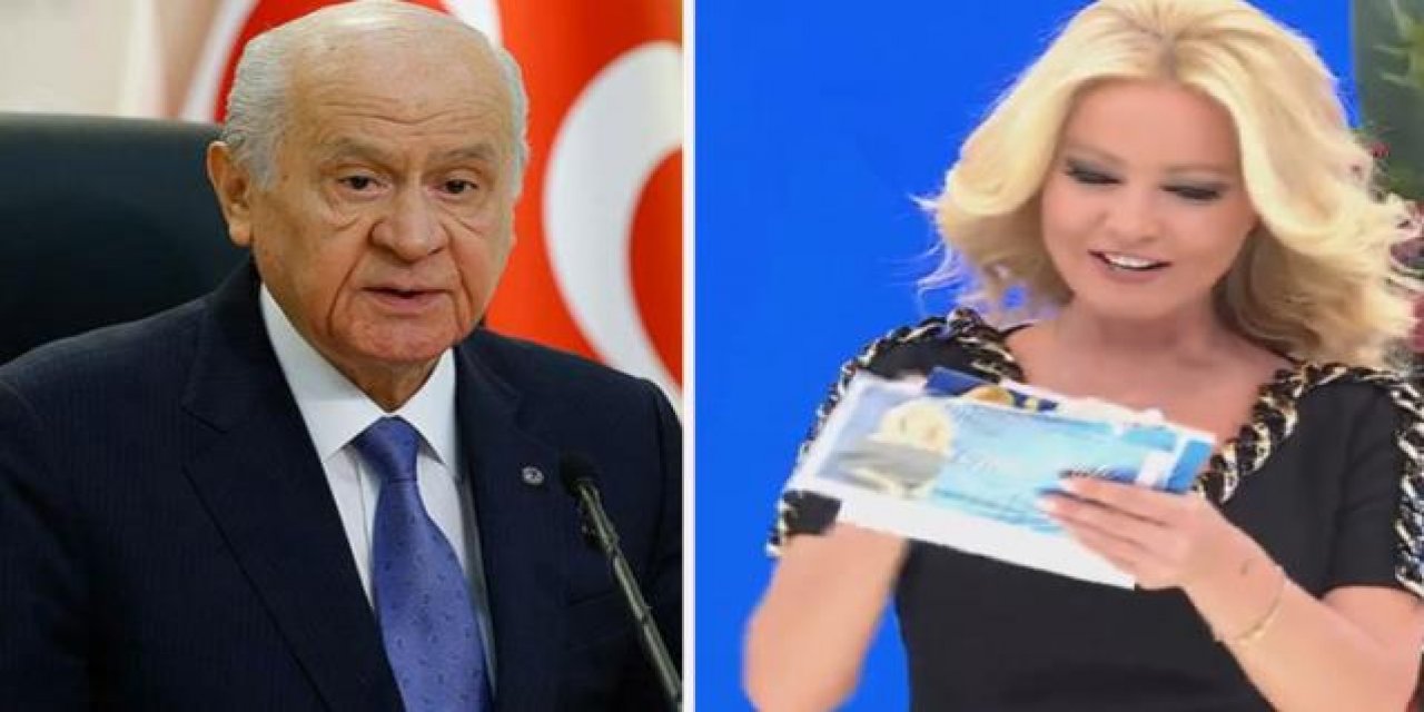 Mesajı canlı yayında okudu: Devlet Bahçeli'den Müge Anlı'ya telefon