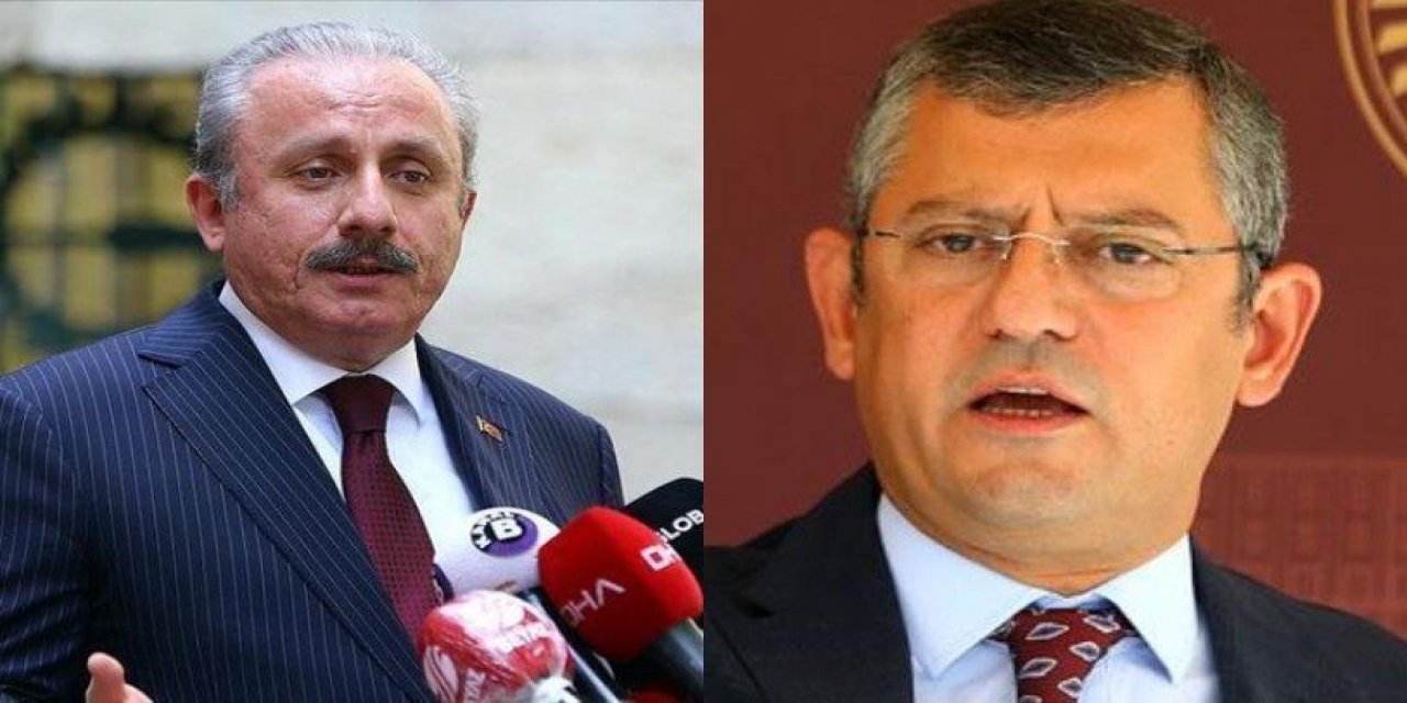 Mustafa Şentop ile Özgür Özel arasında polemik: 'Atanmış bakanların seçilmişlere yaptığı saygısızlığa...'