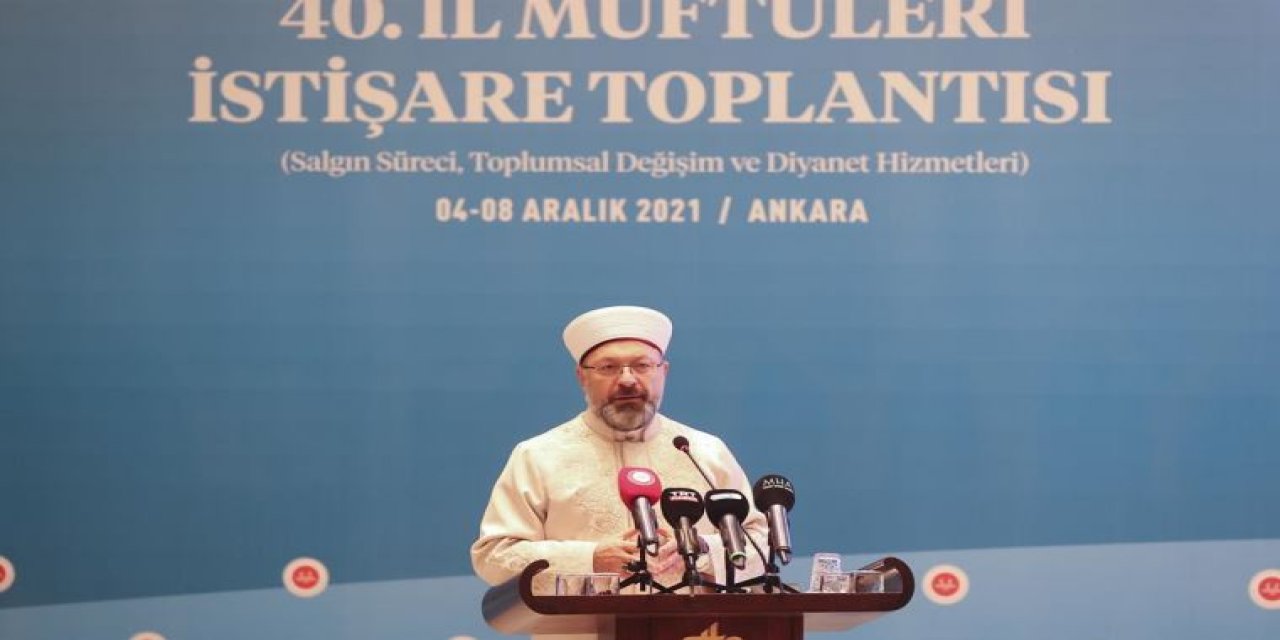 Ali Erbaş'tan 'stokçular' için mesaj: "İslam'ın üstün ahlak ilkeleriyle bağdaşmayan davranış"