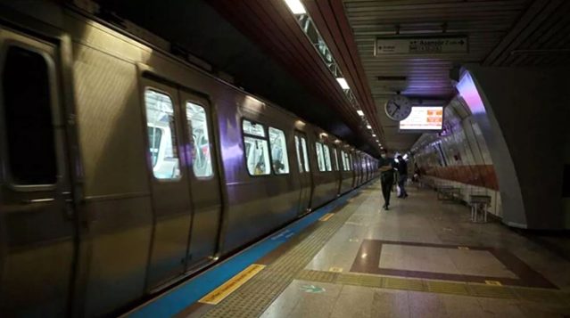 Hacıosman metro hattının Yenikapı istasyonu geçici olarak kapatıldı
