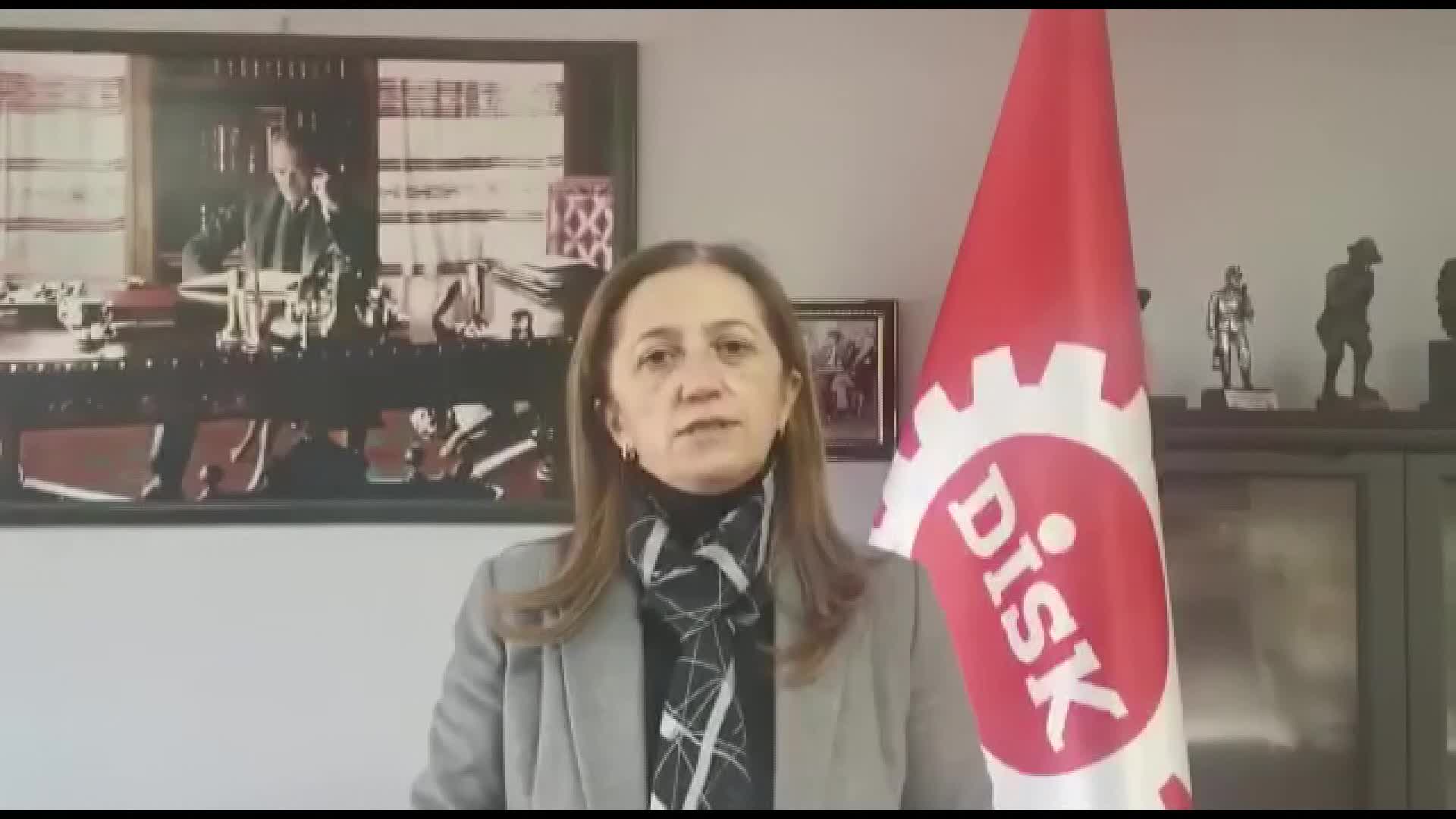 DİSK Başkanı Çerkezoğlu TÜİK'e yüklendi: "TÜİK'in görevini savsaklaması kabul edilemez"