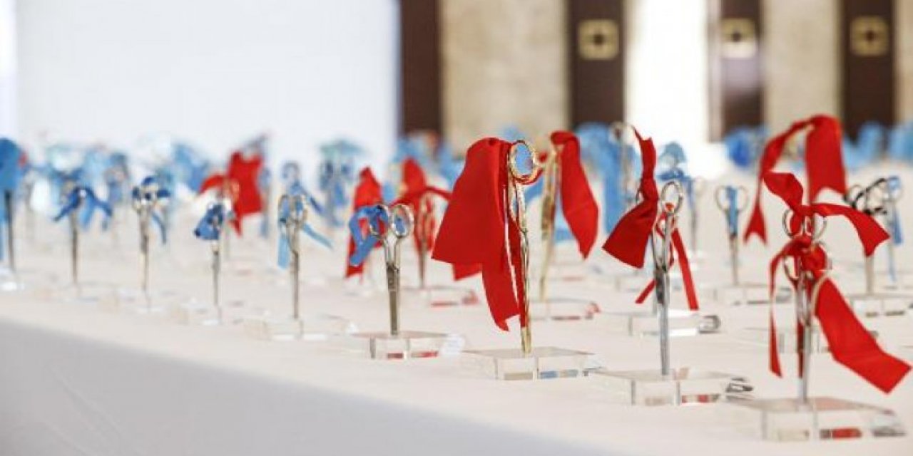 Erdoğan'ın 18 yıllık makas koleksiyonu sergilendi