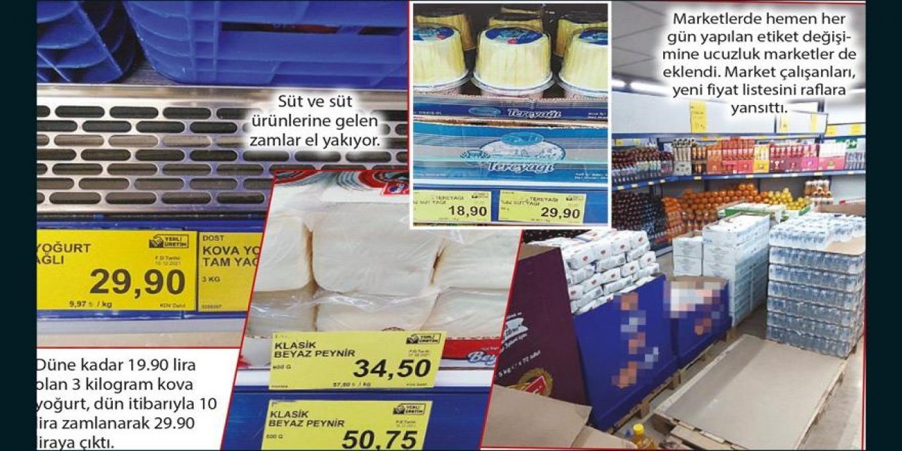 Ucuzluk marketler bile artık pahalı