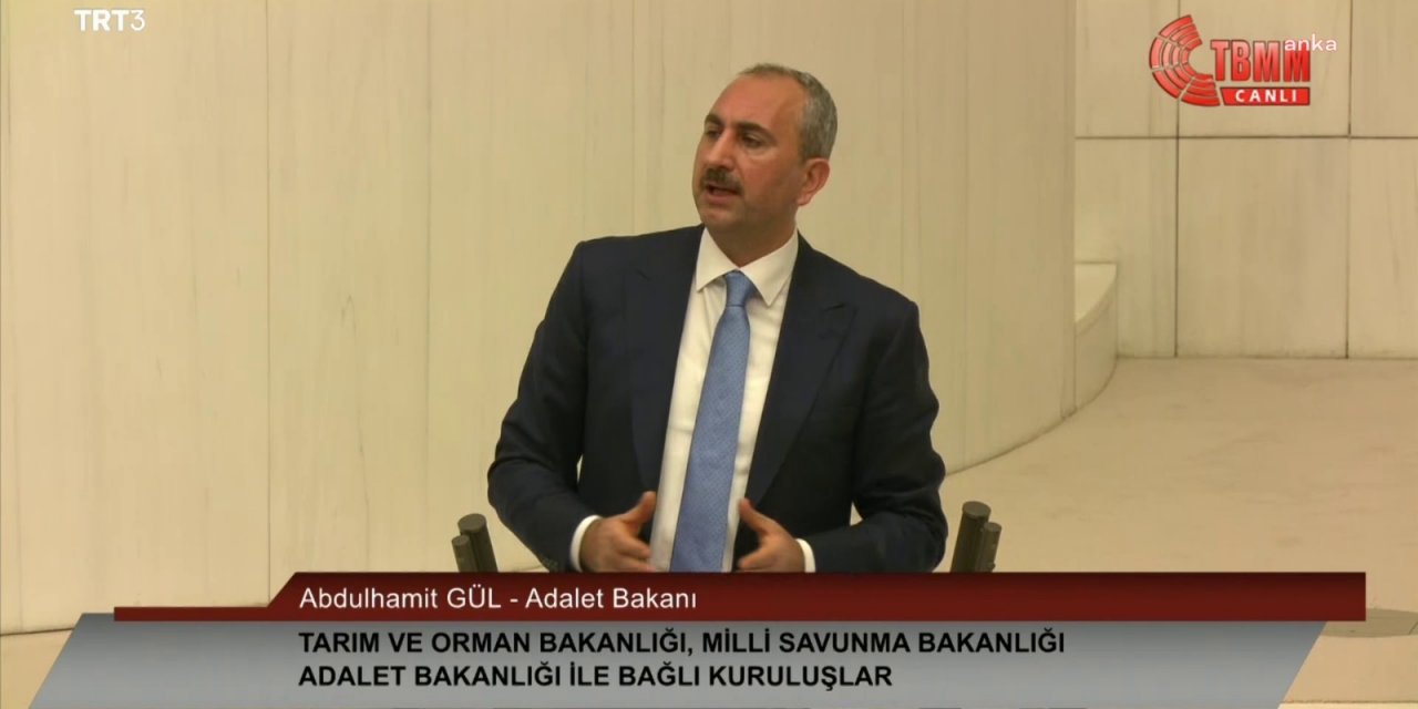 Bakan Gül: "Uzun yargılamadan kaynaklı zararlar yönünden İnsan Hakları Tazminat Komisyonu’na başvuru imkânı getireceğiz"