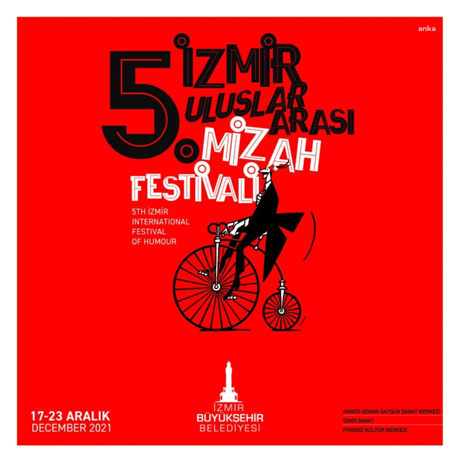 5.İzmir Uluslararası Mizah Festivali başlıyor