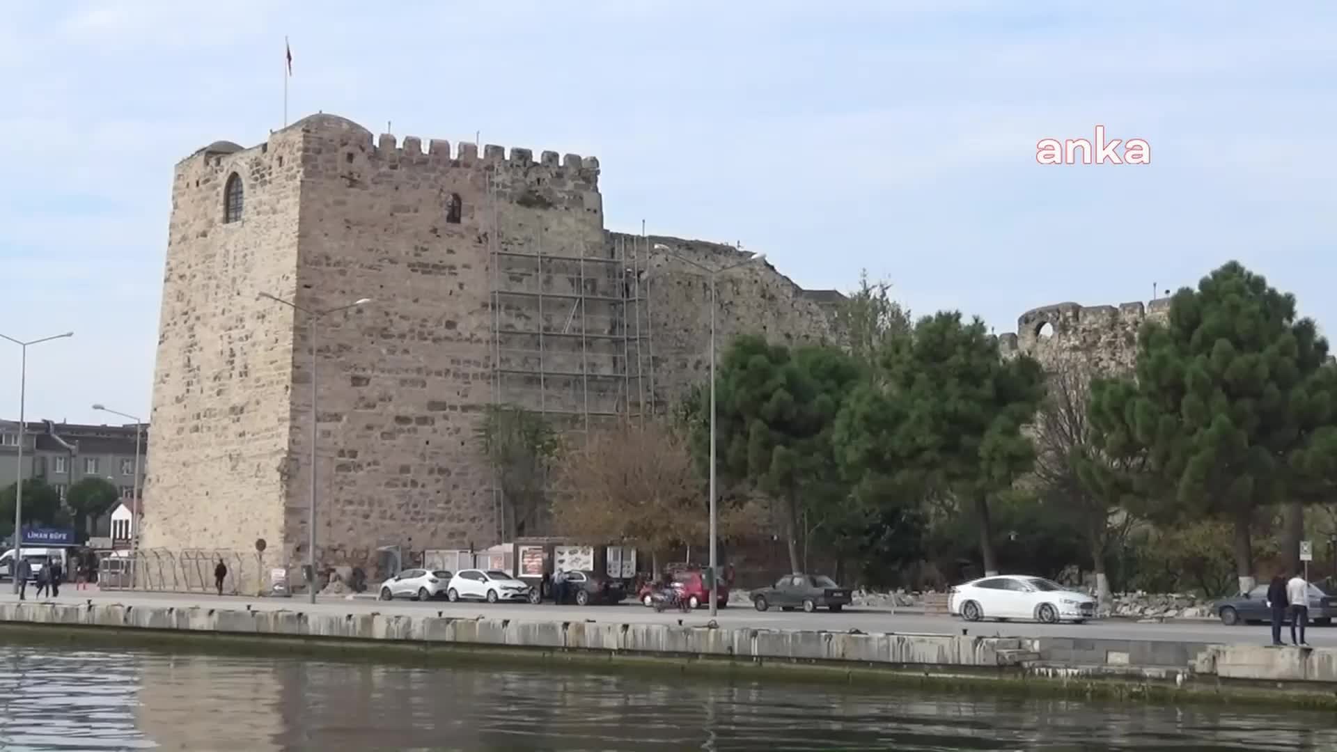 Tarihi Sinop surları restore ediliyor