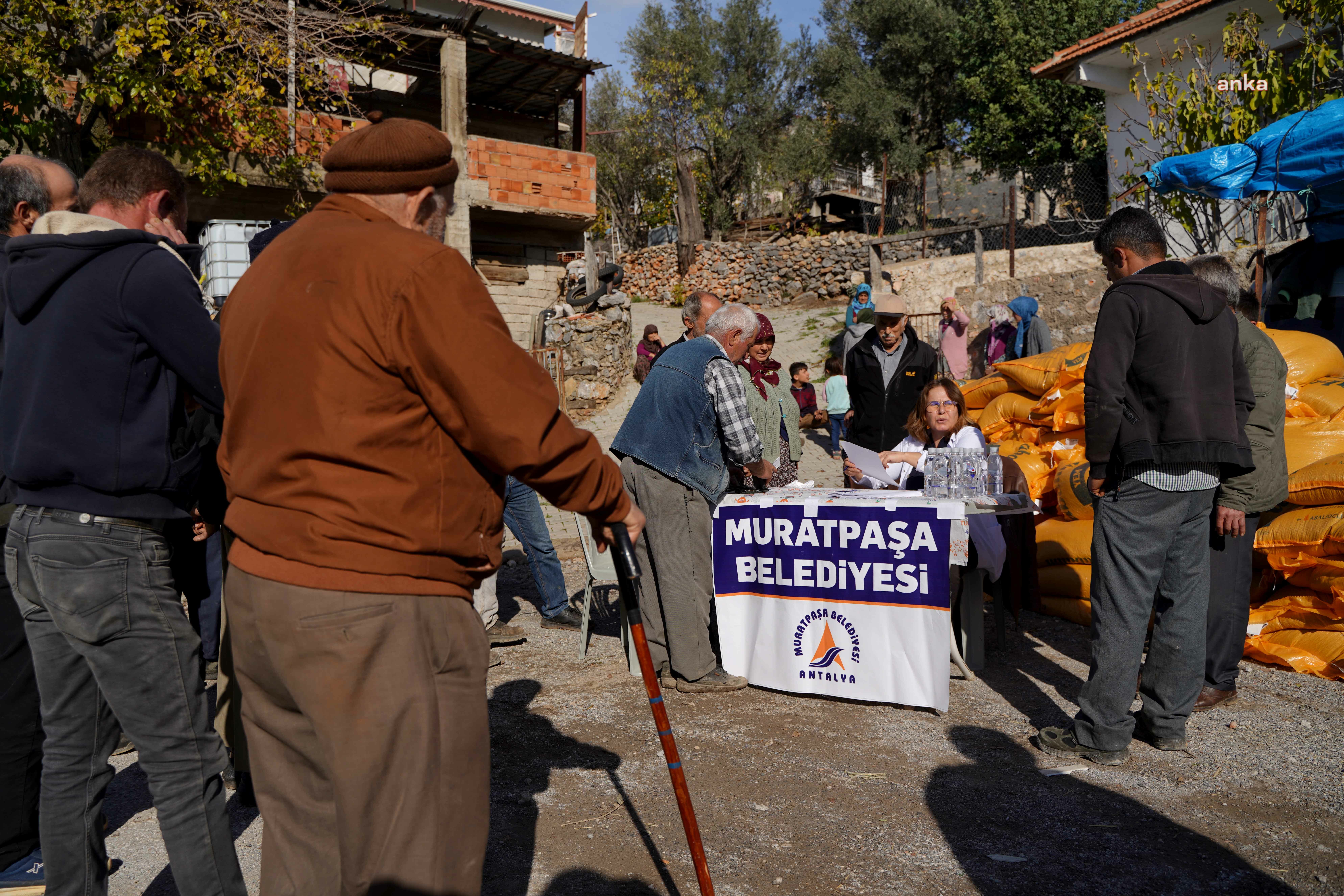 Gündoğmuş'a yardım eli