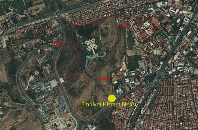 Mimarlar Odası Ankara Şubesi, AOÇ alanına yapılmak istenen Emniyet Hizmet Binası'nı yargıya taşıyor