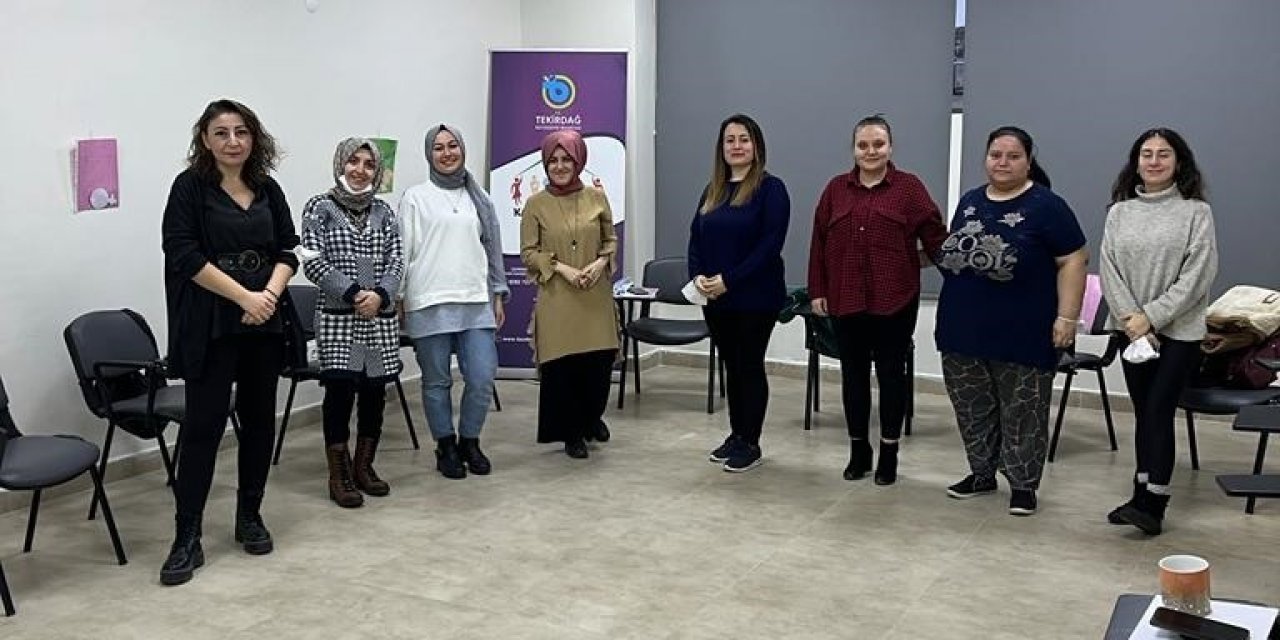 Tekirdağ Büyükşehir Belediyesi'nden Kadın Çalışmaları Atölyesi