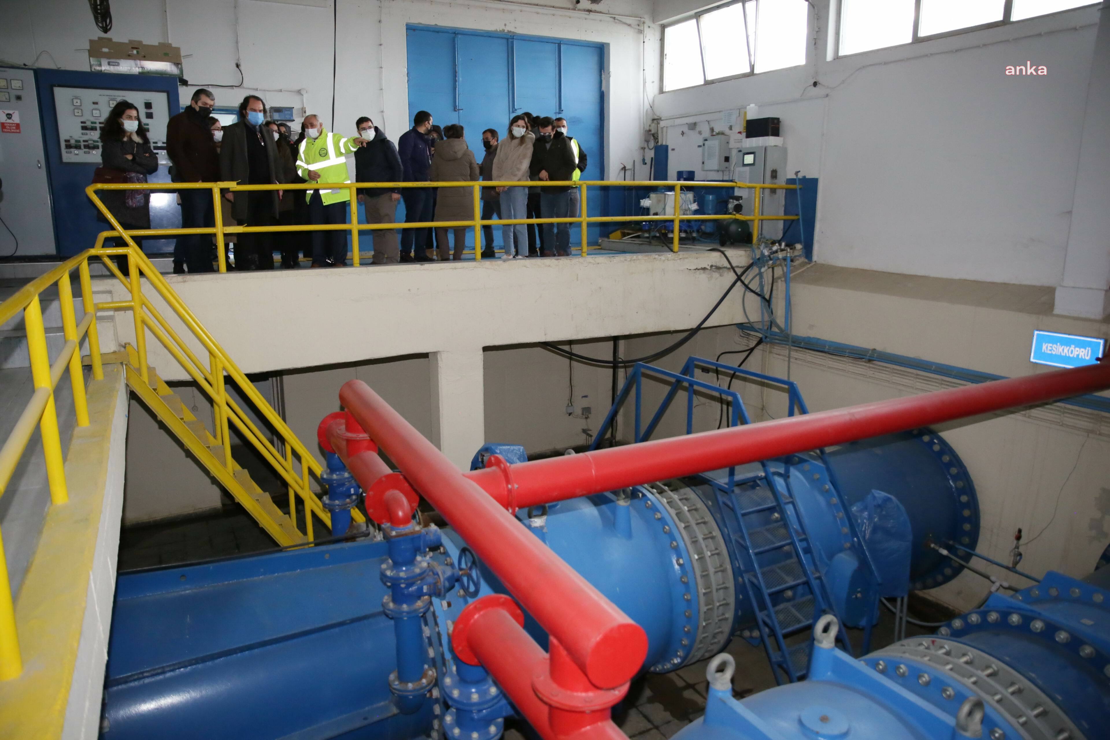 Sağlık çalışanları İvedik İçme Suyu Arıtma Tesisi'ni ziyaret etti