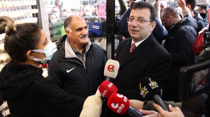 Esnaf "Cumhurbaşkanı olmak istiyor musun?" dedi; İmamoğlu yanıt verdi