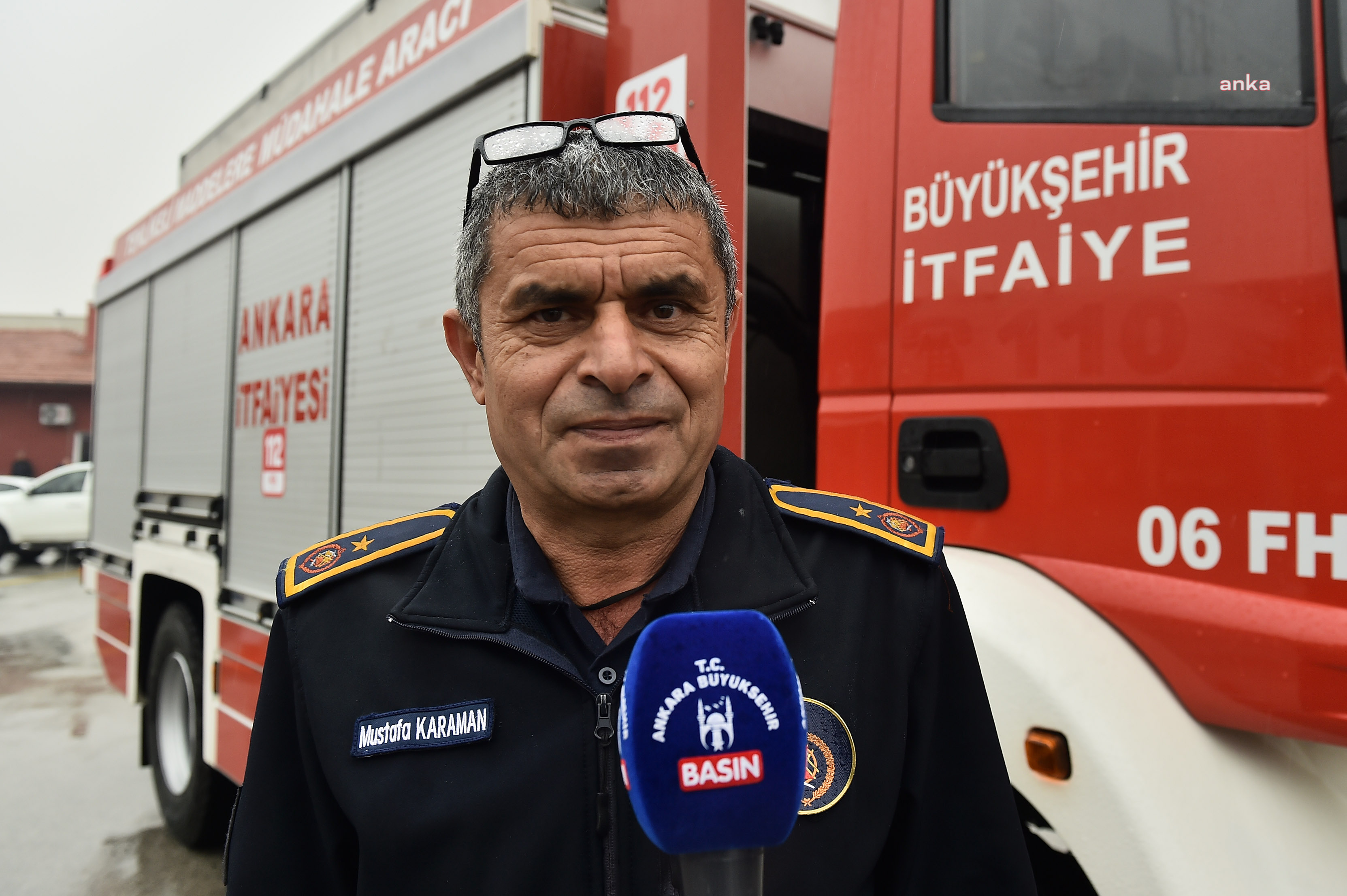 Ankara itfaiyesi personeline eğitim