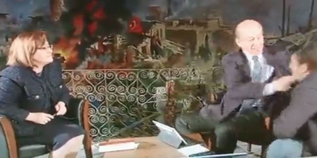 Habertürk yayınında muhabire tokat atmıştı... Muharrem Sarıkaya ve İHA muhabiri Demir'den açıklama