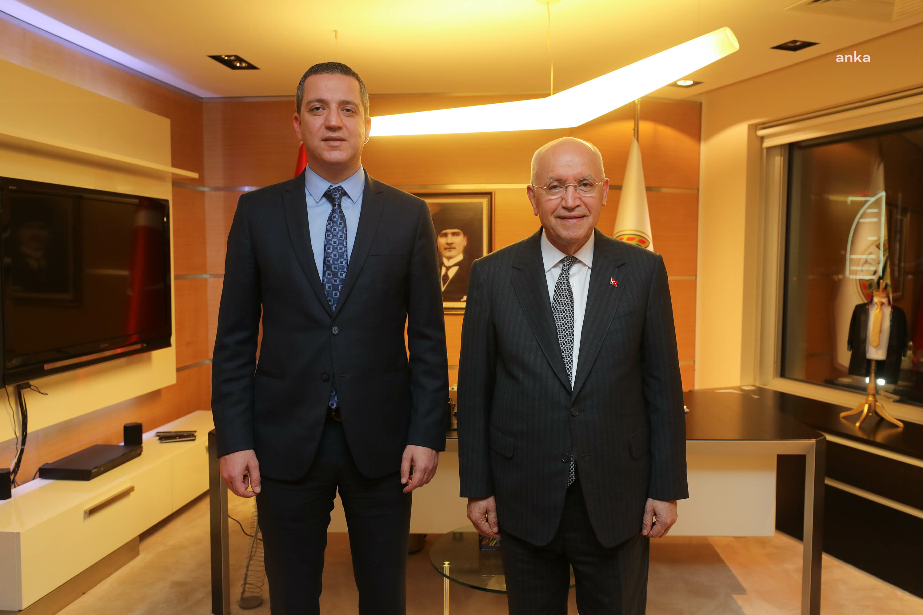 Yenimahalle Başkanı Yaşar'dan TBB Başkanı Sağkan'a "Hayırlı olsun" ziyareti