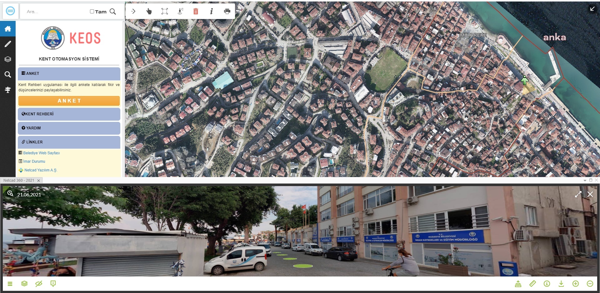 “Mudanya 360 kent rehberi” hizmete girdi