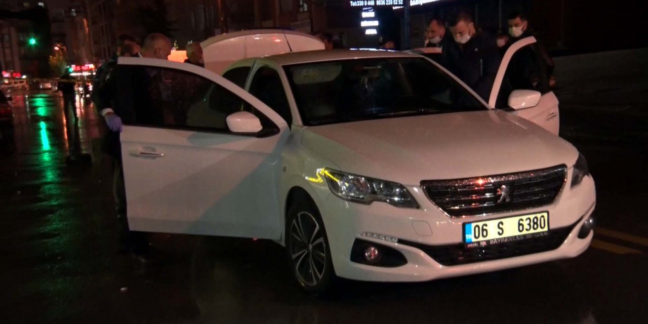 Ankara'da, hareket halindeki otomobile silahlı saldırı: 2 yaralı