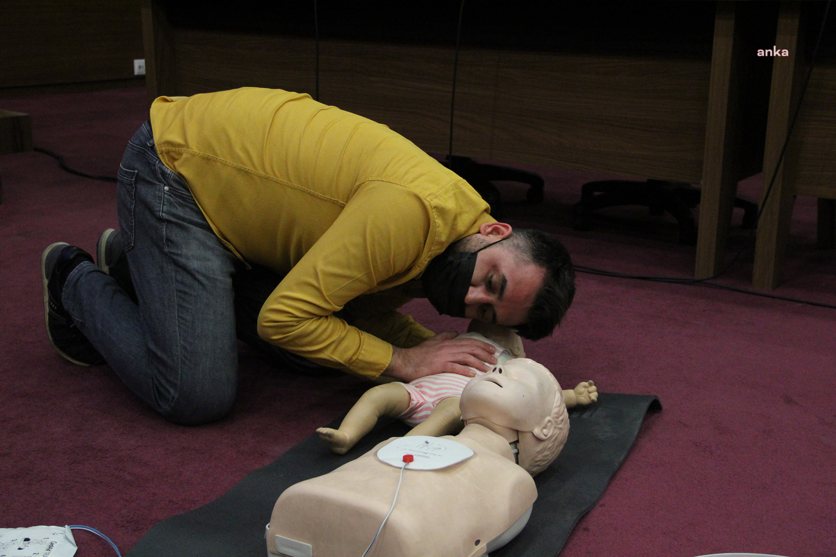 Döşemealtı Belediyesi personeline ilk yardım eğitimi