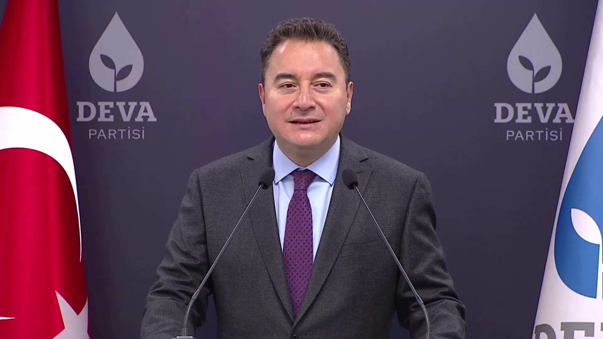 DEVA Partisi lideri Ali Babacan: 'Satın alma gücü artmadan, ekonomi düzeldi diyemeyiz'