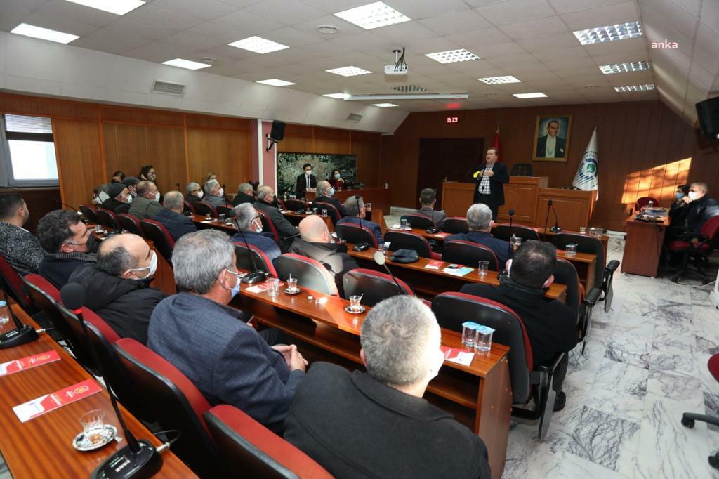 Odunpazarı Belediyesi muhtarlarla bir araya geldi