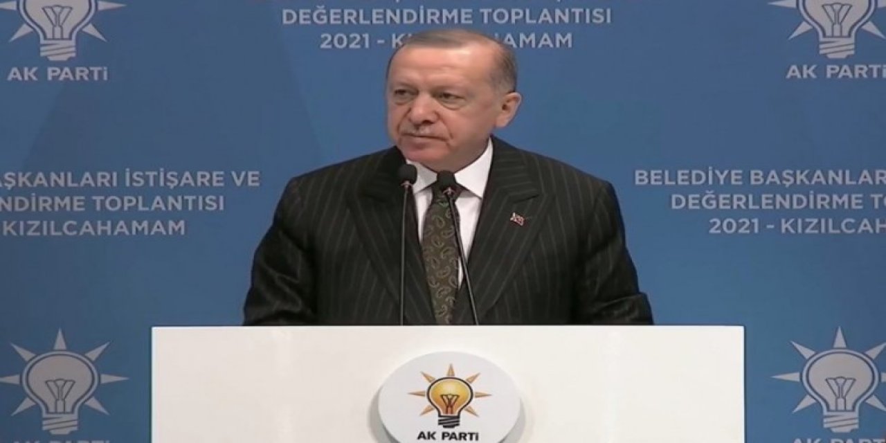 Erdoğan'ın hedefinde CHP vardı: "Belediye başkanlarının insan içine çıkacak yüzü olmayacak"