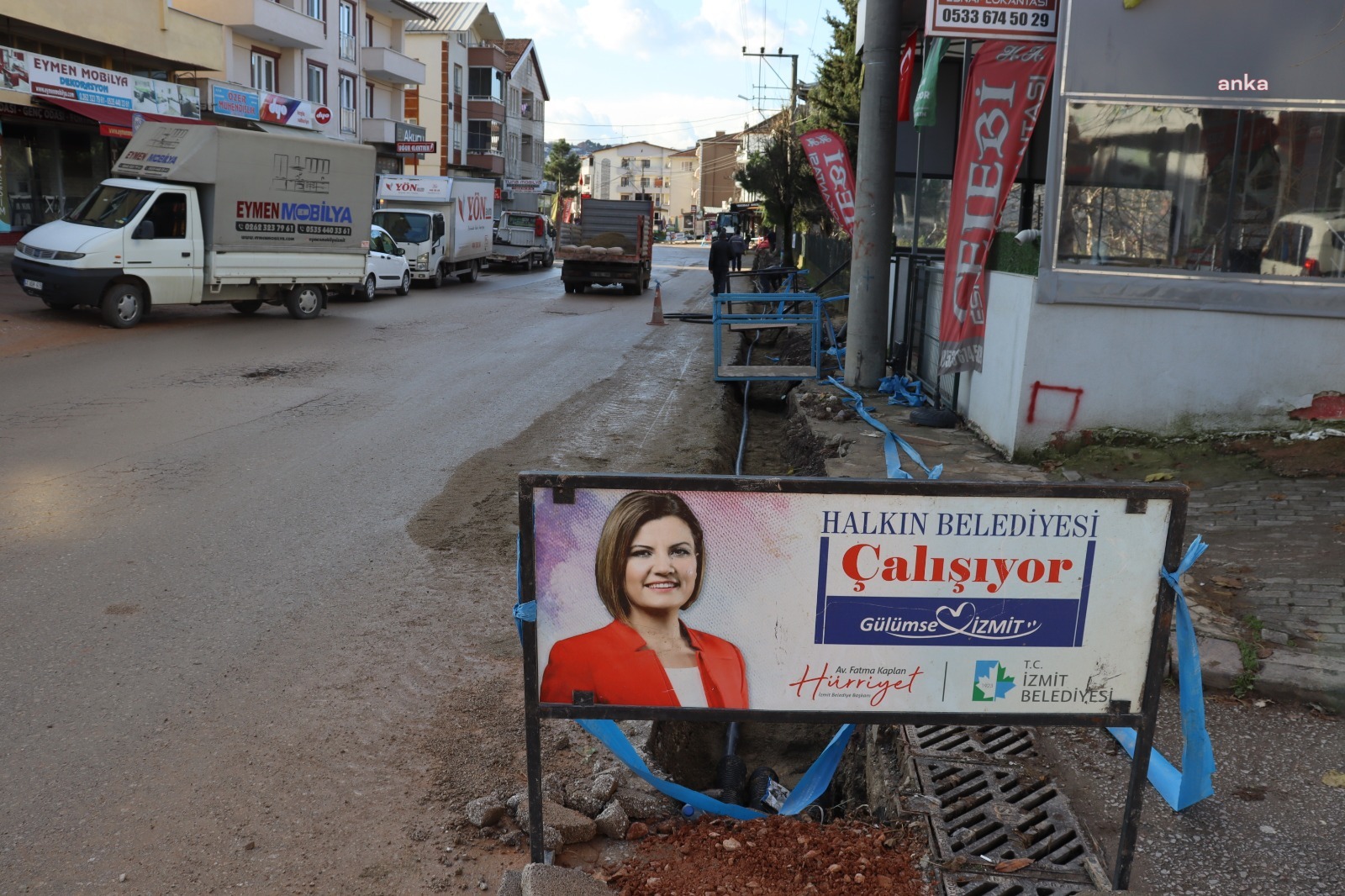 İzmit Belediyesi Yeşilova'daki çalışmalarının büyük bölümünü tamamladı