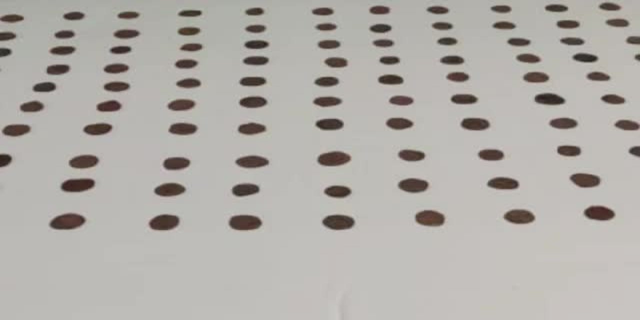 Bizans dönemine ait 200 bronz ele geçirildi