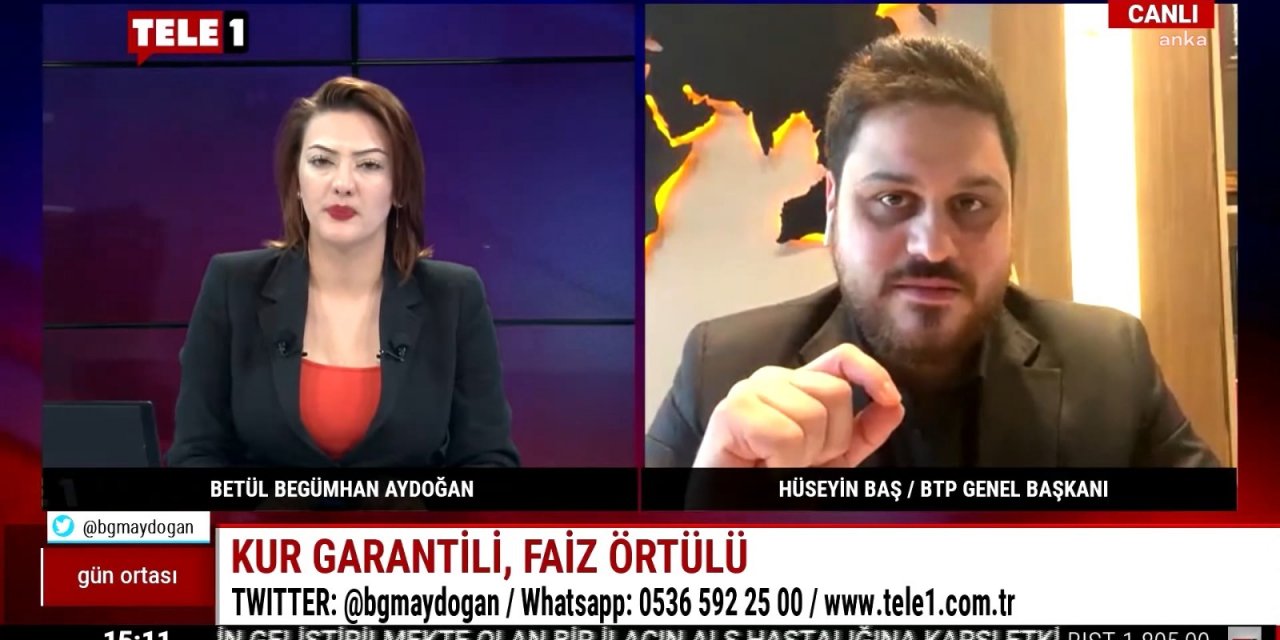 BTP Genel Başkanı Baş: "Halkbank o reklamı hemen nasıl çekti?"
