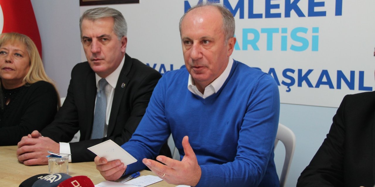 Muharrem İnce: Erdoğan bir şey yapmamış olsaydı dolar 8 buçuk liraydı