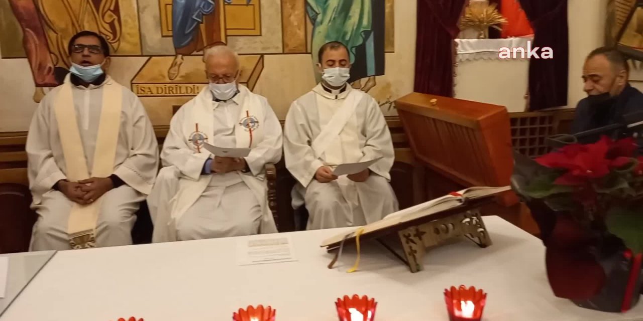 Antakya Türk Katolik Kilisesi'nde Noel kutlaması