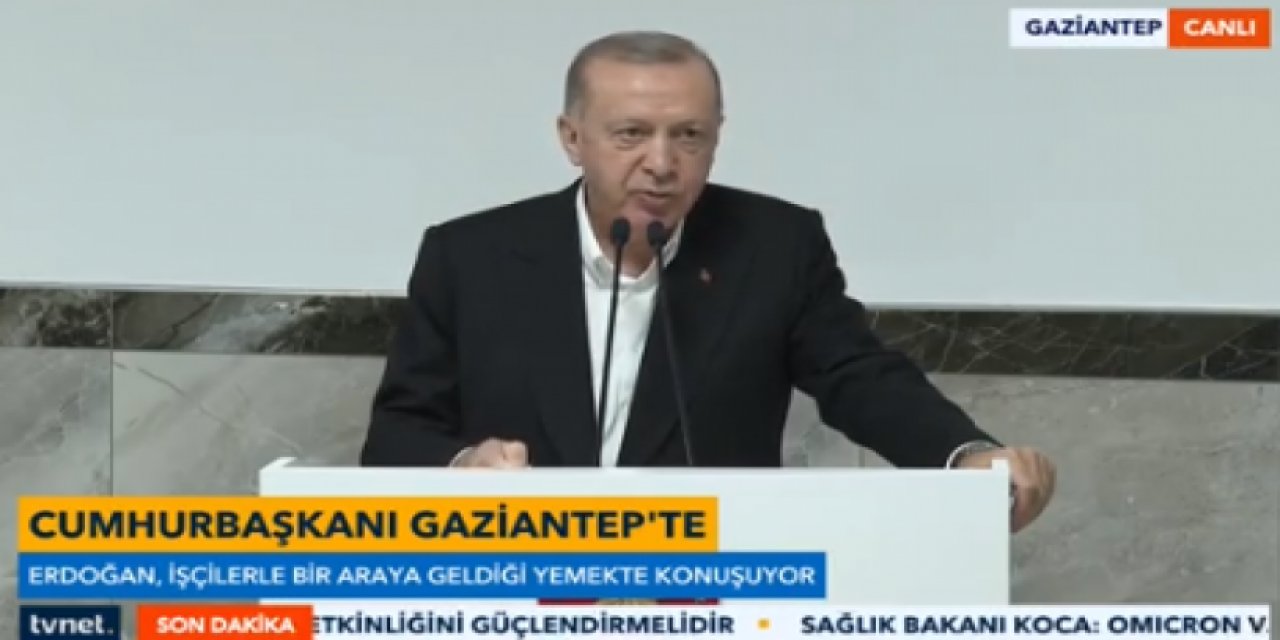 Erdoğan, 'iş yok' diyen işsizleri hedef aldı: 'Nankör bunlar'