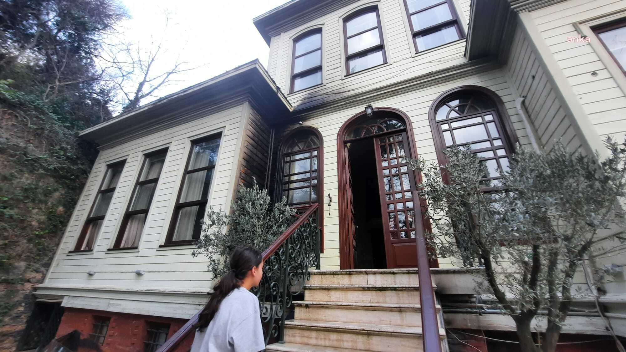 Bebek'teki tarihi İbrahim Paşa Köşkü'nde yangın
